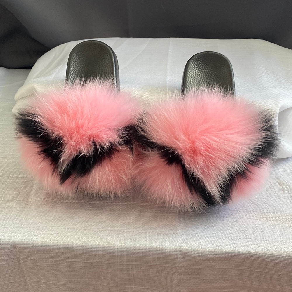 Kids fuzzy shoes
